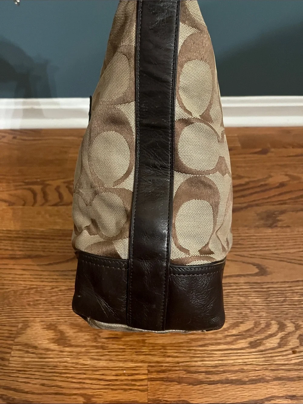 Coach Legacy Signature Hobo Duffle Bag 21149